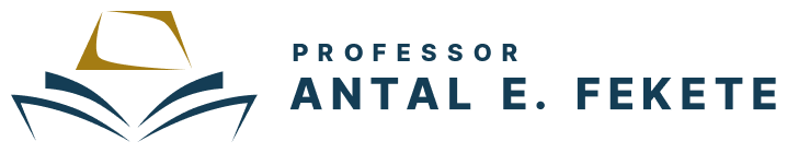 Professor Antal E. Fekete logo